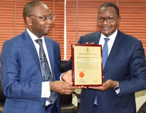 ImageFile: BPSR rates, awards Nigeria telecoms regulators, NCC