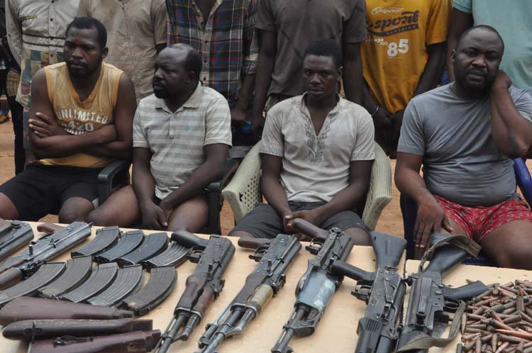 Suspects on parade