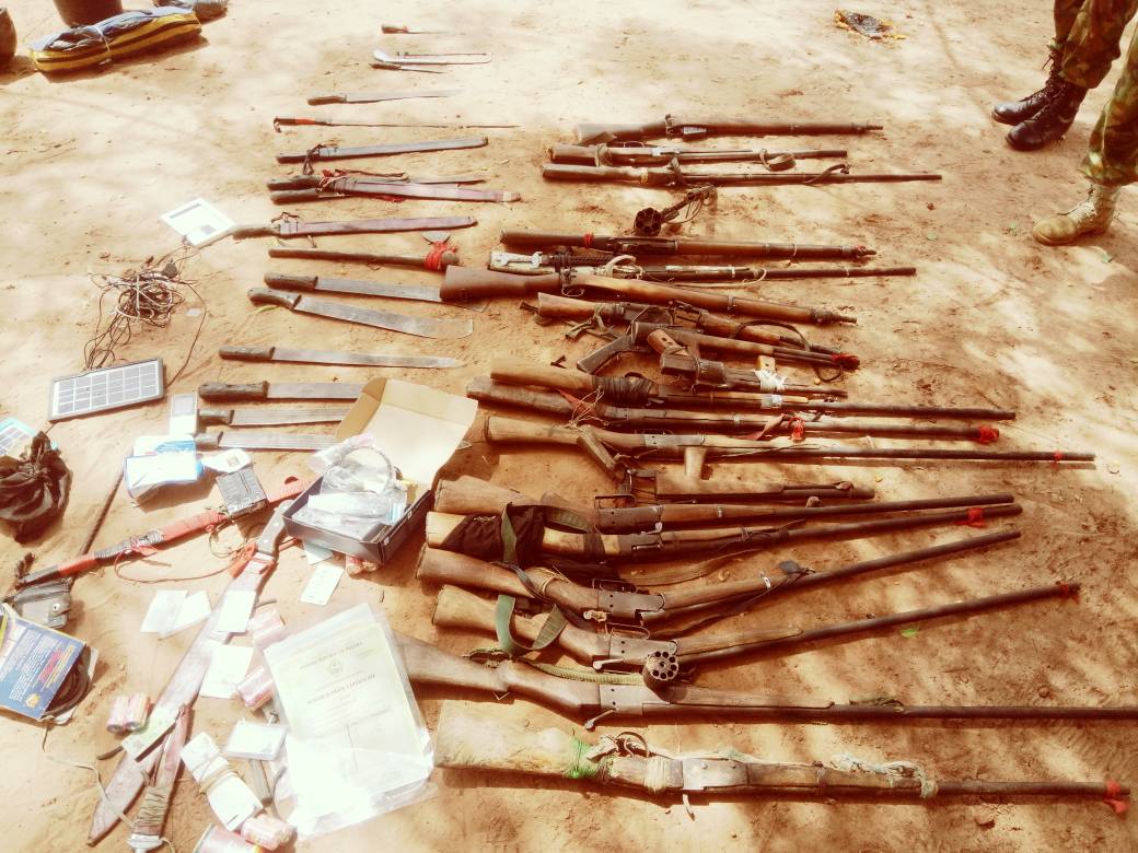 Guns and ammunitions