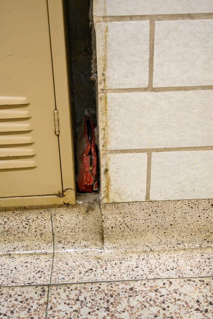 Where the lost purse from 1957 was found by Chas Pyle