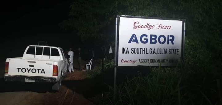 At the border between Delta and Edo States