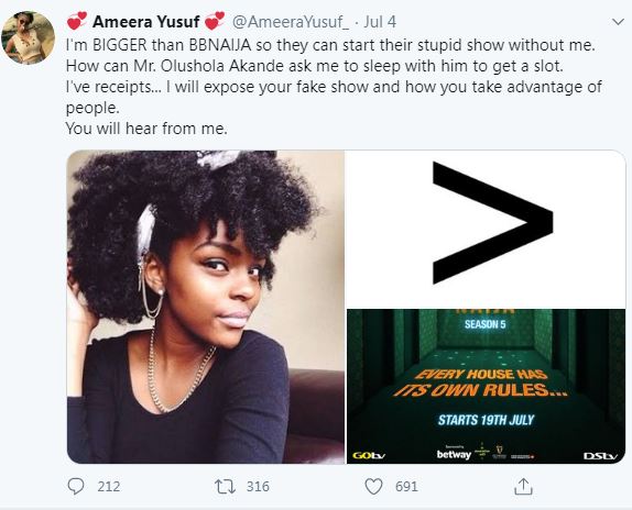 I'm BIGGER than BBNAIJA