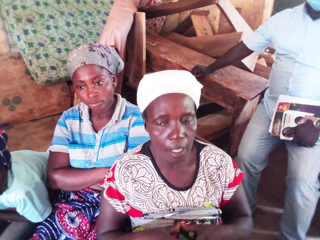 A woman at the IDP narrates her ordeal (SEE ATTACHED VIDEO)