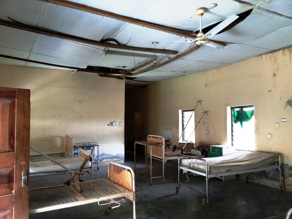 The female ward of Odi General Hospital in Bayelsa State