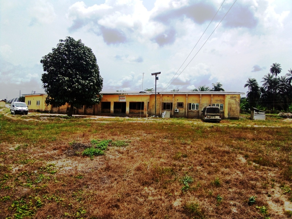 This is Odi General Hospital in Bayelsa State
