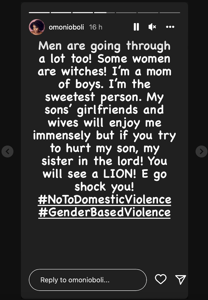 Some women are witches, men are going through a lot - Omoni Oboli fumes