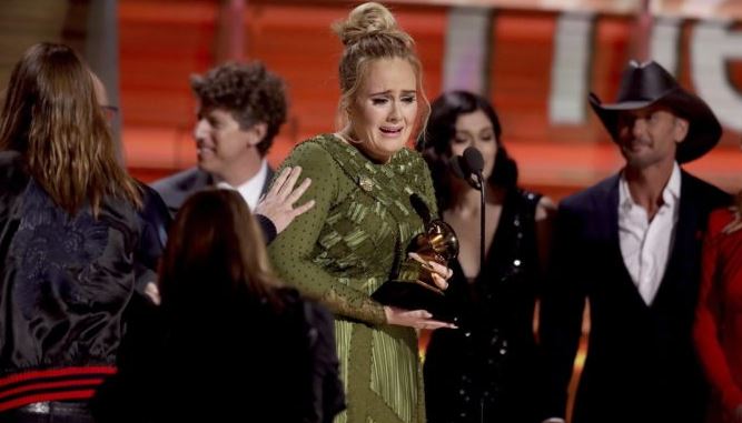 Grammys: Adele wins five awards, Beyonce one
