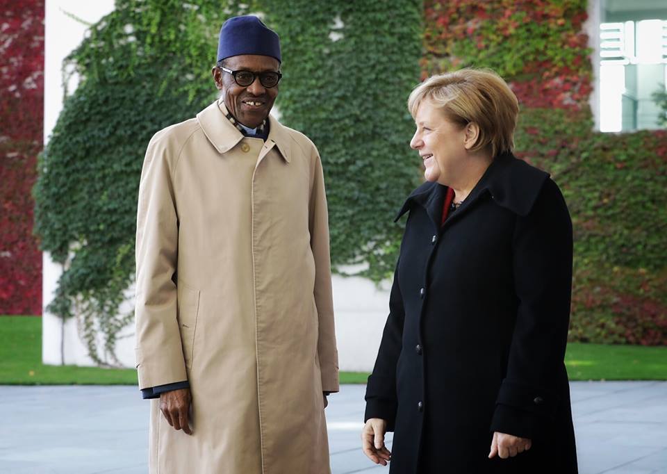 Merkel calls Buhari, thanks him for his words at 76th UNGA in New York