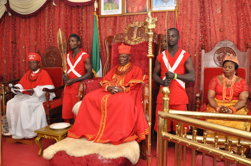 Orodje Okpe hosts royal luncheon in honour of Ahonaruogho, Emukpoeruo