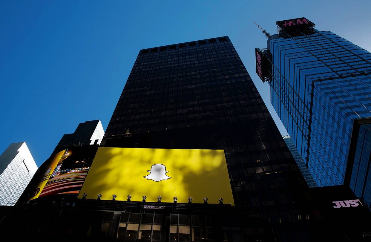 ImageFile: Snapchat IPO, biggest in recent times