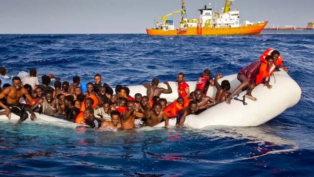 Dozens of migrants found dead on Mediterranean Sea