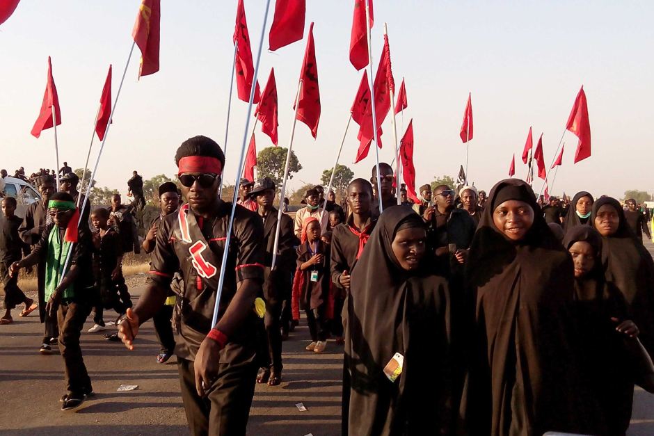 BREAKING: Two shot, others injured as El-Zakzaky protesters clash with security operatives in Abuja [+Video]