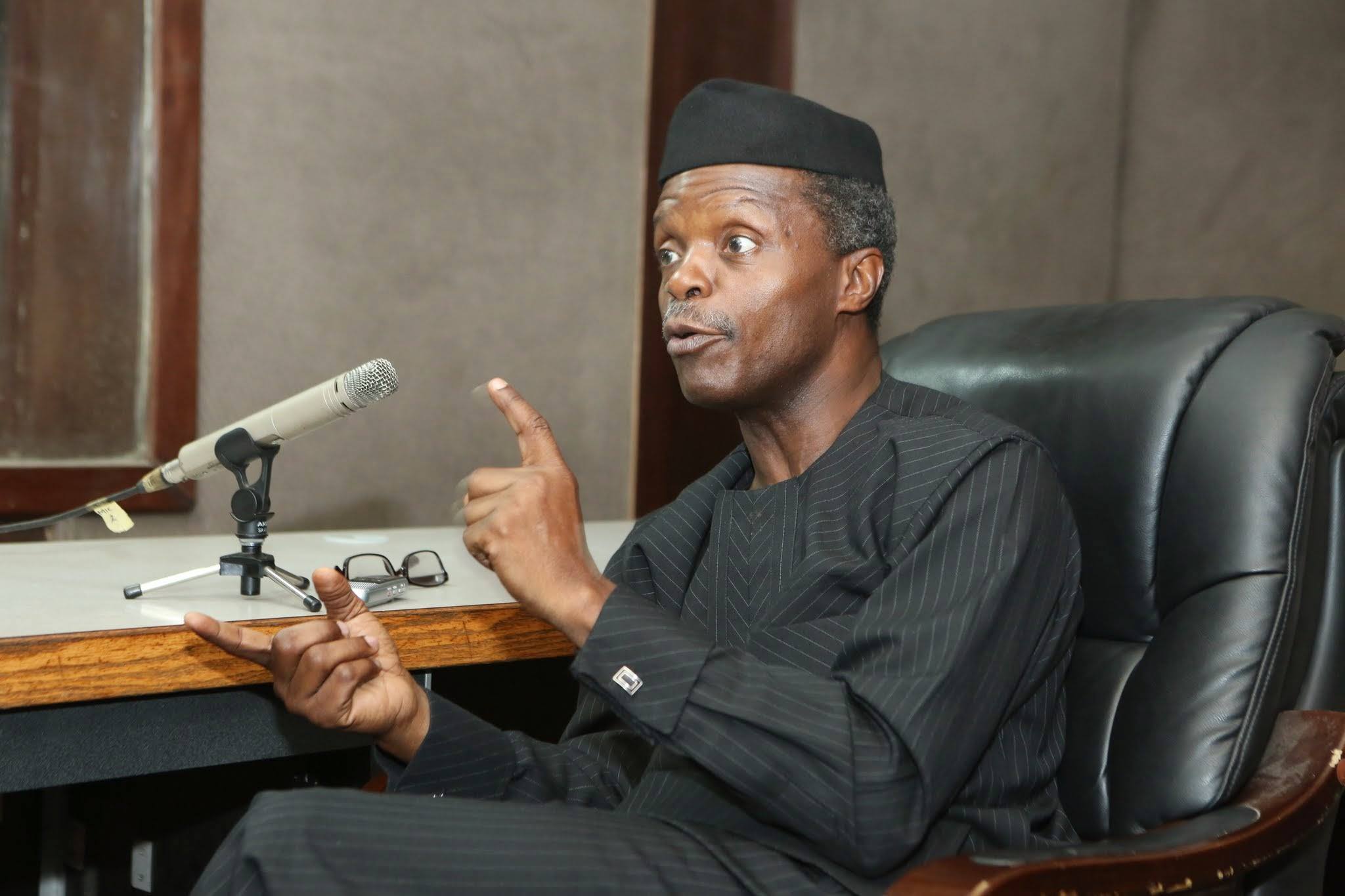 BREAKING: You can’t prohibit cryptocurrencies – Osinbajo tells CBN