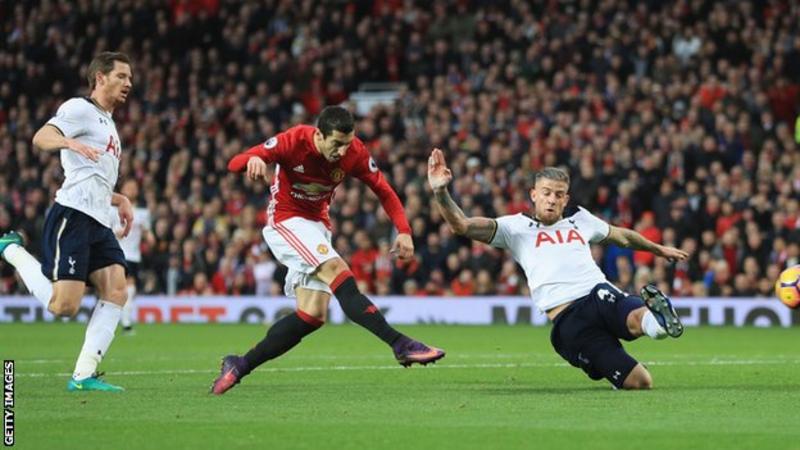 Mkhitaryan scores again as Man United seal crucial win over Spurs