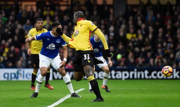 Okaka scores twice as Watford defeat Everton