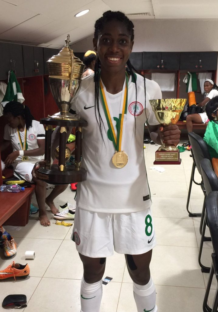 AWCON 2016: Oshoala wins Golden Boot