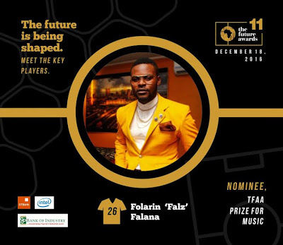 Falz, Yemi Alade, Adesua Etomi, others make The Future Award 2016 nominees list
