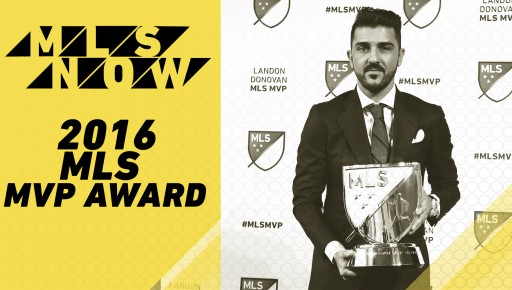 David Villa wins MLS Most Valuable Player award