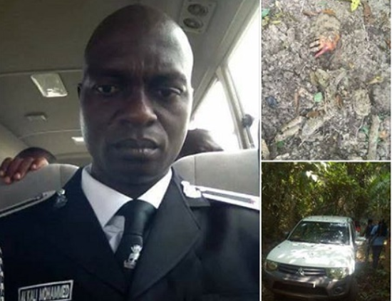 Army recovers weapons, uniforms of slain policemen