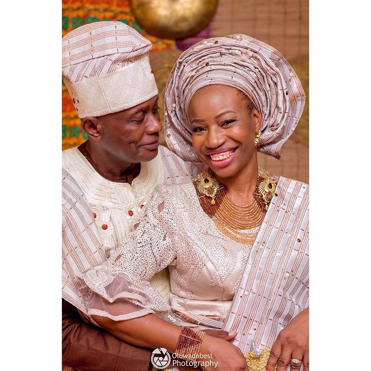 Check out lovely photos of 60-year-old never-before-married bride