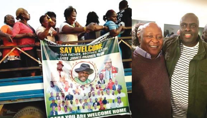 Delta politicians, others give Ibori heroic welcome