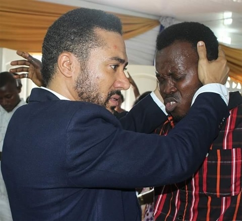 Many were surprised to see me laying hands on people- Majid Mitchel