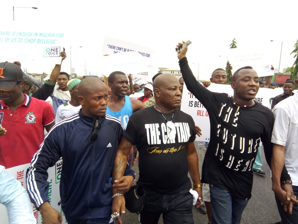 Celebrities boycott #IstandwithNigeria protest