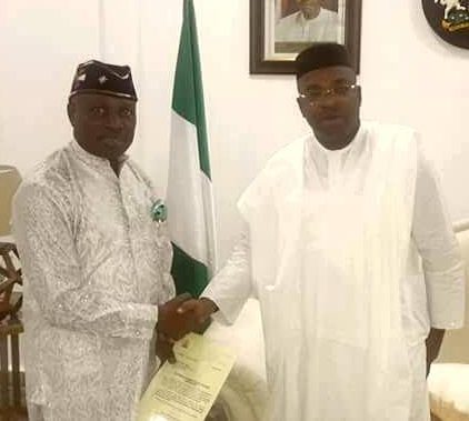 ImageFile: Gov Udom tackles Akwa Ibom political appointees