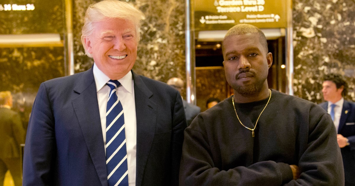 American rapper, Kanye West dumps President Trump