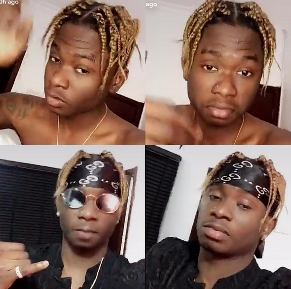 See the Lil Kesh new hairstyle everyone is talking about