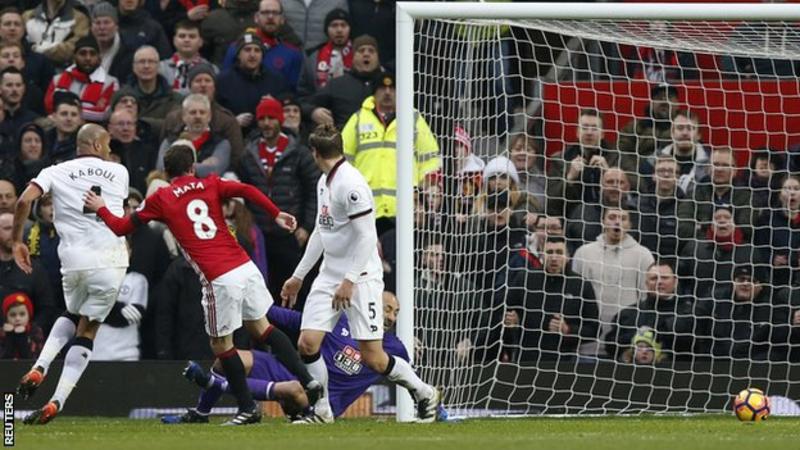 Mata and Martial secures victory for united over Watford