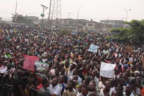 2face protest troubles Presidency, APC