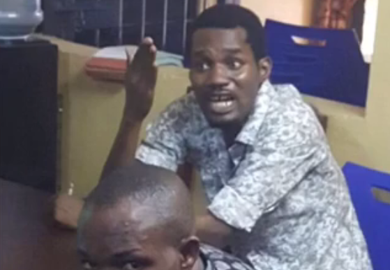 [Video]:Again! Seun Egbegbe arrested for trying to dupe BDC operator