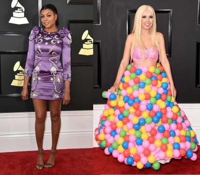 Madness on Grammys 2017 red carpet