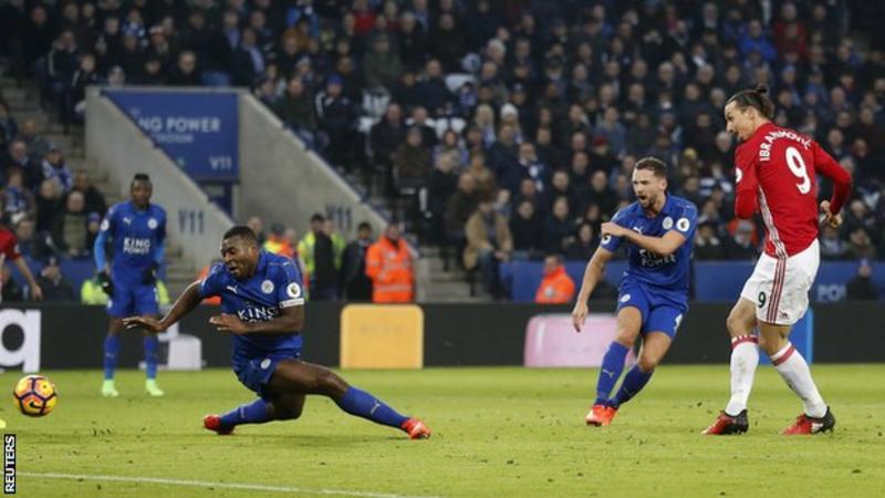 Dominant Manchester United leave title-holders Leicester relegation-threatened
