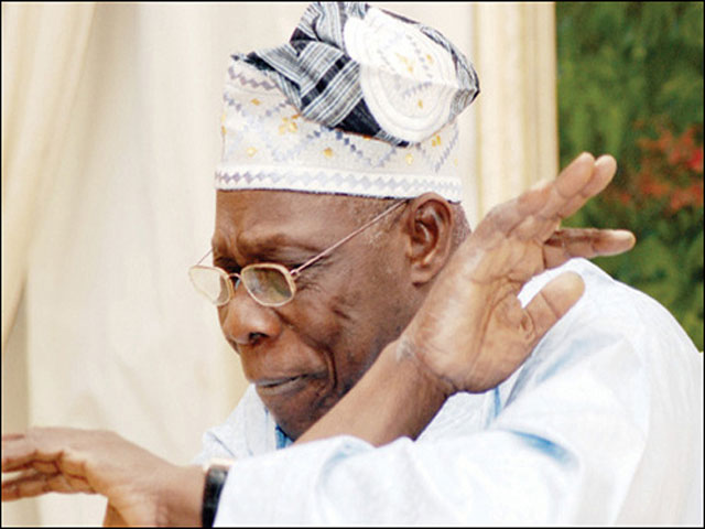 COVID-19: Obasanjo locks out aides, mourners at mother-in-law’s burial