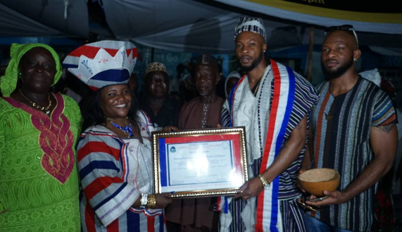 Flavour bags chieftaincy title