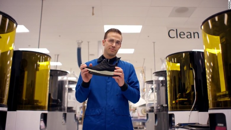 ImageFile: Adidas unveils new 3D printed shoe