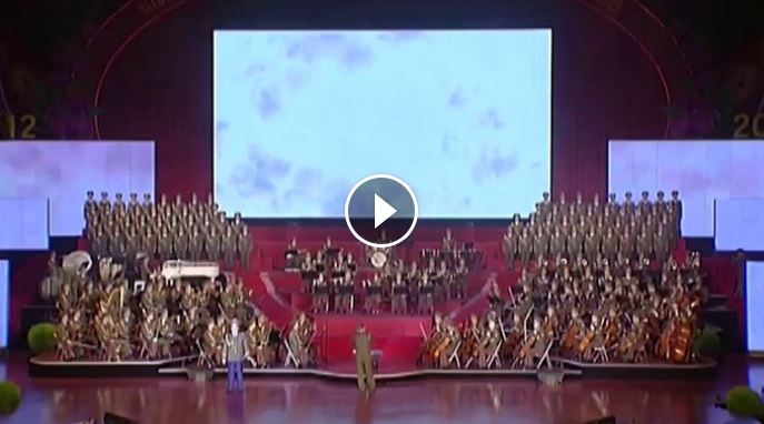 ImageFile: Invitation to arms? North Korea video shows US in flames