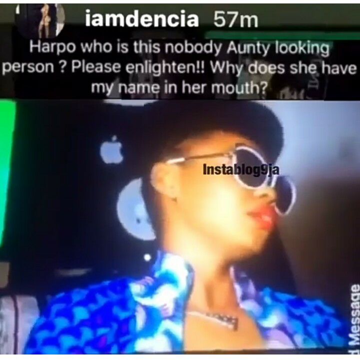 Dencia slams Yemi Alade, calls her a nobody