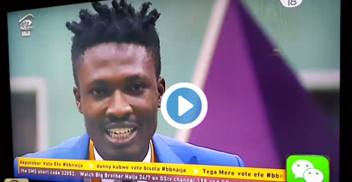 #BBNaija: Watch the trending Efe video everyone is talking about