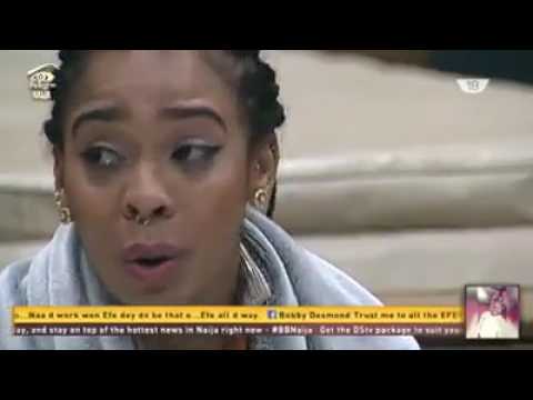 #BBNaija:”I am actually very sad”-TBoss cries out after disqualification