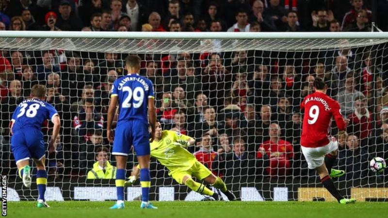 Ibrahimovic rescues a point against Everton as Man Utd draw again at home