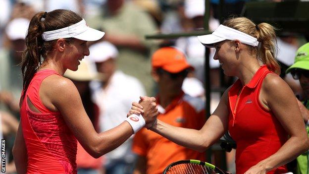 Konta beats Wozniacki to win Miami Open title