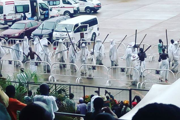 Lagosians defy rain to make Eyo festival a grand success