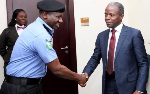 We are making efforts to address your challenges – Osinbajo tells Police