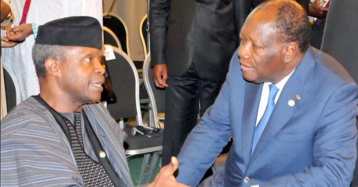 We’ll play our parts to end crisis in Cote d’Ivoire, Osinbajo assures Ouattara