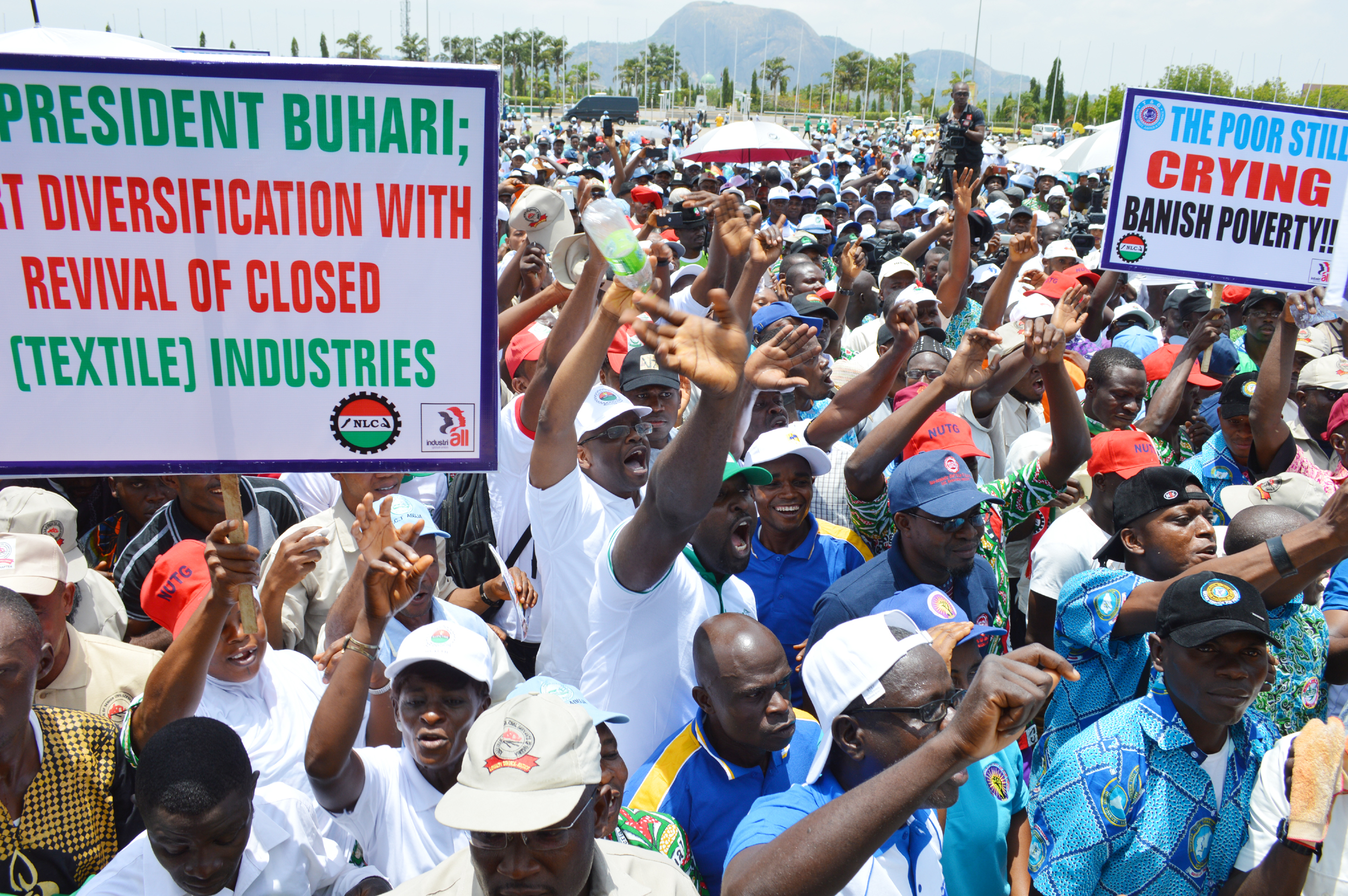 May Day: Workers disrupt celebrations over non implementation of new minimum wage
