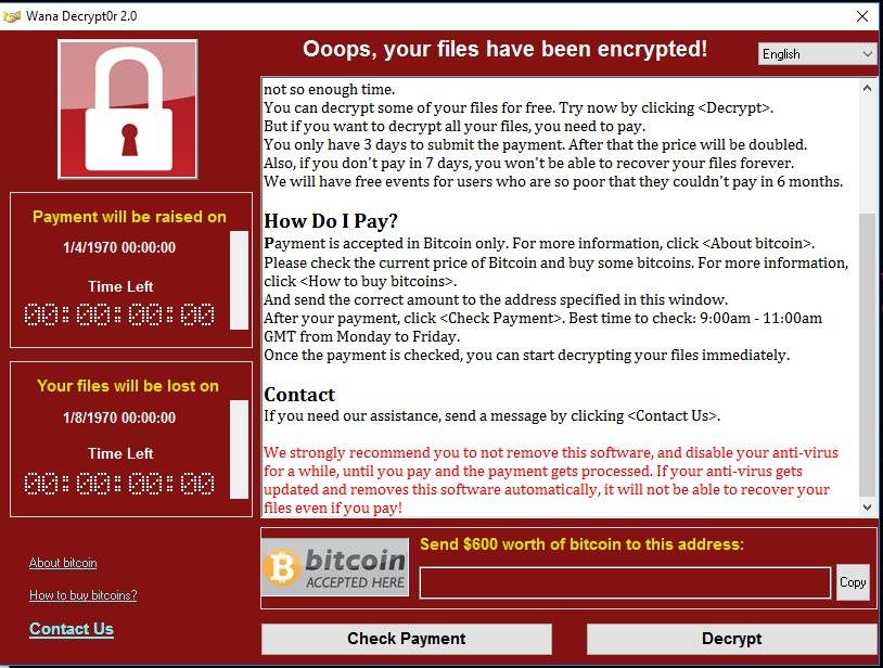 BEWARE! Europol warns of further attack as WannaCry victims reach over 200,000
