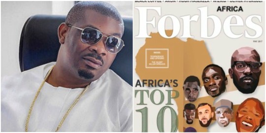 How Don Jazzy reacted to being listed on Forbes Africa